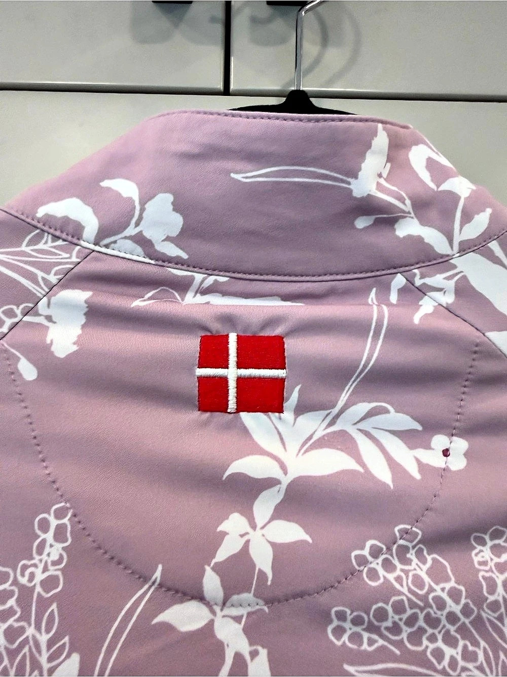 Kastel Denmark Floral equestrian Jersey in Pink & White Size Medium - Picture 5 of 12